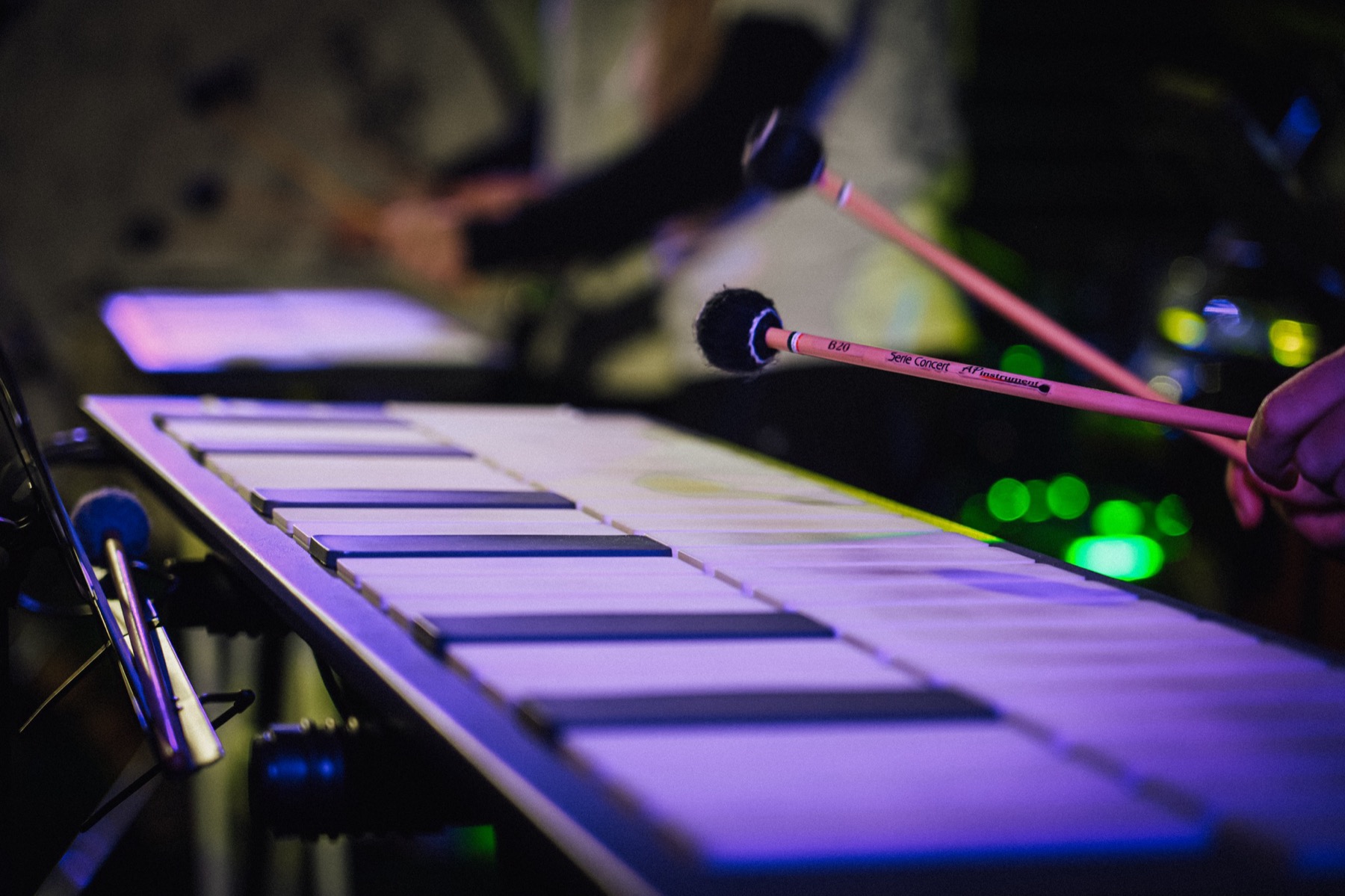 Dettaglio strumento a percussione